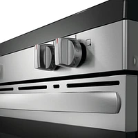 Cuisinière électrique autonome à 5 éléments de 5,3 pi³ 30 po de Frigidaire (FCRE306CAS) - Inox