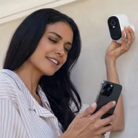 Arlo Essential XL Wire-Free Indoor/Outdoor 2K Security Camera (2nd Generation) - White