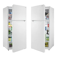 Insignia 28" 14.2 Cu. Ft. Top Freezer Refrigerator (NS-RTM14WH5-C) - White - Only at Best Buy