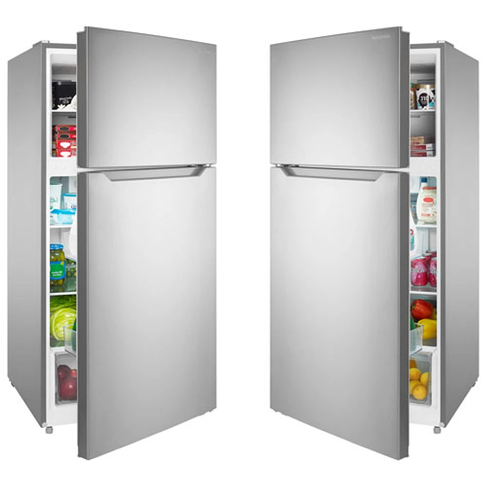 Réfrigérateur congélateur sup. 14,2 pi³/28 po d'Insignia (NS-RTM14SS5-C) - Inox - Exclusivité Best Buy