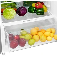 Réfrigérateur congélateur sup. 14,2 pi³/28 po d'Insignia (NS-RTM14SS5-C) - Inox - Exclusivité Best Buy