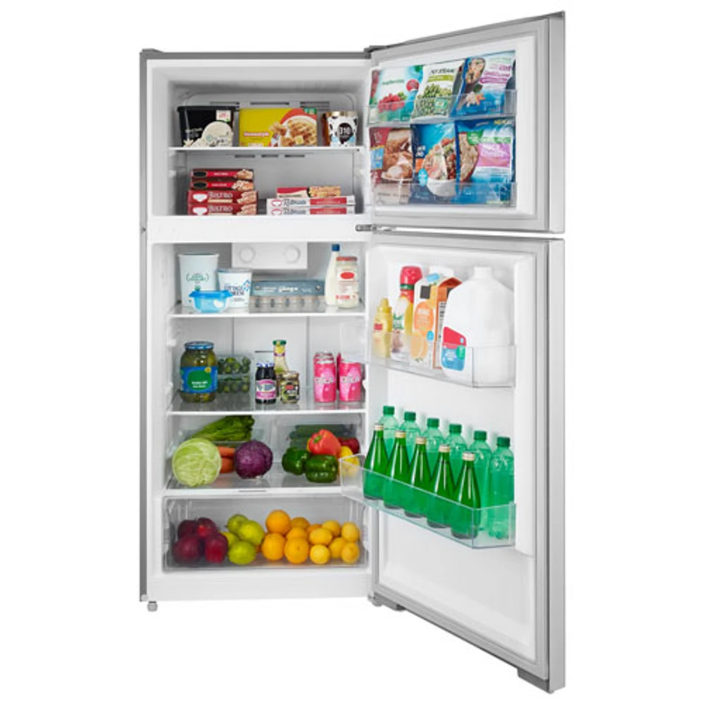 Réfrigérateur congélateur sup. 14,2 pi³/28 po d'Insignia (NS-RTM14SS5-C) - Inox - Exclusivité Best Buy