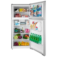 Réfrigérateur congélateur sup. 14,2 pi³/28 po d'Insignia (NS-RTM14SS5-C) - Inox - Exclusivité Best Buy