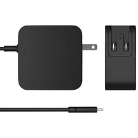 Chargeur mural à 2 ports USB-C PD de 102 W de j5create (JUP25102) - Noir