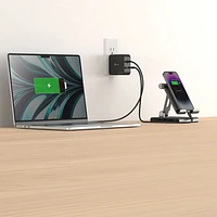 Chargeur mural à 2 ports USB-C PD de 102 W de j5create (JUP25102) - Noir
