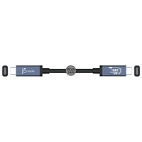 Câble USB-C de 40 Gb/s et 240 W de J5create (USB4 3e gén.) (JUC29L08)