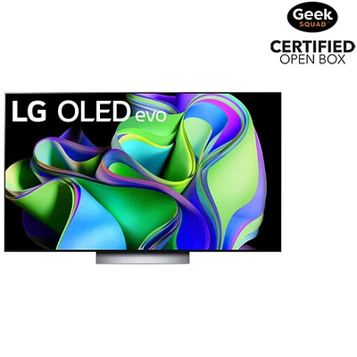 Open Box - LG 55" C3 Series 4K UHD HDR OLED webOS Evo ThinQ AI Smart TV (OLED55C3PUA) - 2023