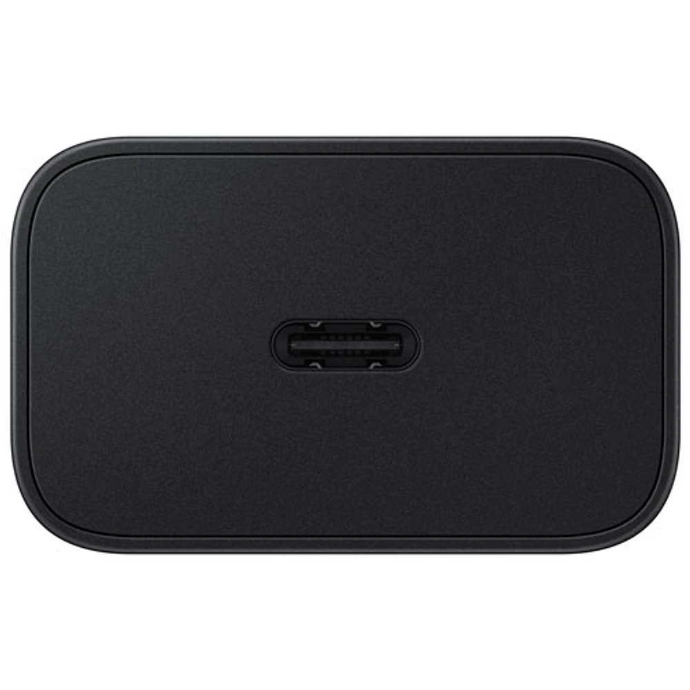 Adaptateur d'alimentation USB-C de 25 W de Samsung (EP-T2510NBEGCA) - Noir