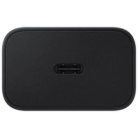 Adaptateur d'alimentation USB-C de 25 W de Samsung (EP-T2510NBEGCA) - Noir