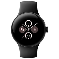 TELUS Google Pixel Watch 2 (GPS + LTE) 40mm Black Aluminum Case w/ Black Active Band - Monthly Financing