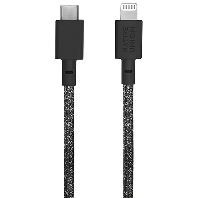 Câble USB-C à Lightning de 3 m (10 pi) Belt XL de Native Union - Noir cosmos
