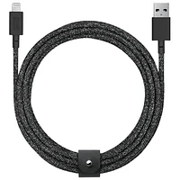 Native Union Belt 3m (10 ft.) USB-A to Lightning Cable - Cosmos Black