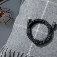 Native Union Belt 3m (10 ft.) USB-A to Lightning Cable - Cosmos Black