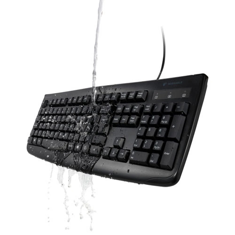 Kensington Pro Fit Washable Full-Size Keyboard