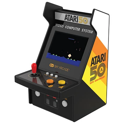 Miniborne d'arcade 100-en-1 de 6,75 po My Arcade Atari Micro Player Pro de dreamGEAR