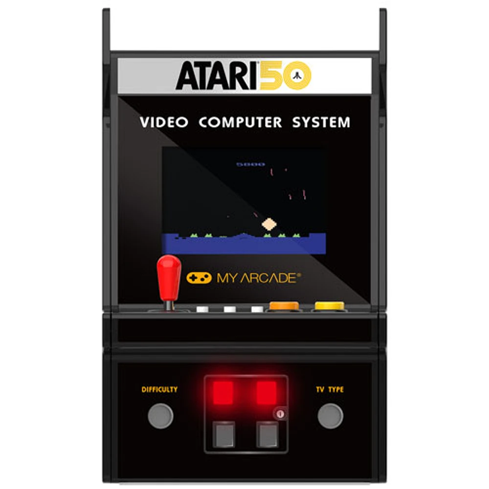 dreamGEAR My Arcade Atari 100-in-1 Micro Player Pro 6.75" Mini Arcade Machine
