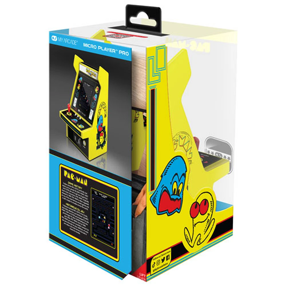 Miniborne d'arcade de 6,75 po My Arcade Pac-Man Micro Player Pro de dreamGEAR