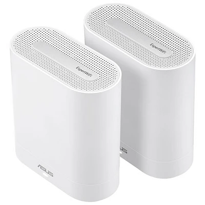ASUS ExpertWiFi Whole Home Mesh Wi-Fi 6 System - 2 Pack - White