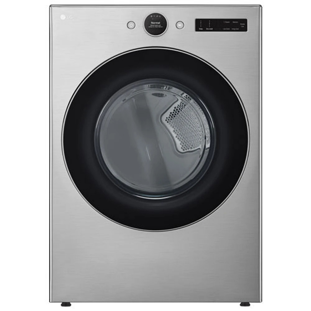 Open Box - LG 7.4 Cu. Ft. Electric Steam Dryer (DLEX5500V) - Graphite Steel - Perfect Condition