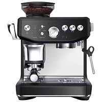 Machine à espresso Barista Express Impress de Breville avec mousseur et moulin à café - Truffe noire