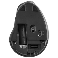 Kensington Pro Fit Ergo Vertical 1600 DPI Wireless Optical Mouse - Black