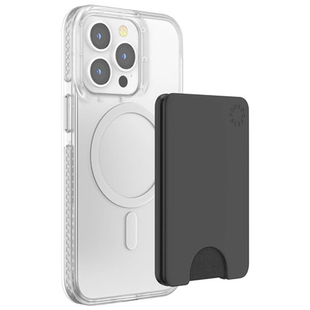 PopSockets PopWallet MagSafe Phone Wallet - Black
