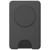 PopSockets MagSafe PopWallet+ (Plus) Universal Cell Phone Expanding Grip & Stand - Black