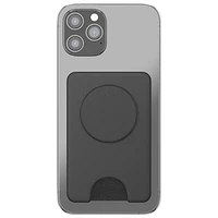 PopSockets MagSafe PopWallet+ (Plus) Universal Cell Phone Expanding Grip & Stand - Black