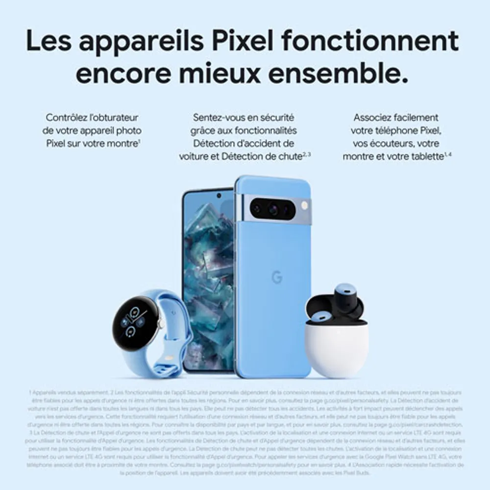 Pixel 8 Pro de 128 Go de Google avec Koodo - Baie - Forfait Balance sélectionné
