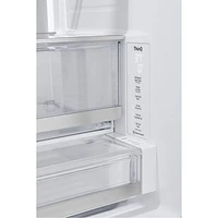 LG 36" 31 Cu. Ft. French Door Refrigerator w/ Water & Ice Dispenser (LRYKS3106S) - Smudge Proof Stainless Steel