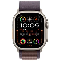 TELUS Apple Watch Ultra 2 (GPS + Cellular) 49mm Titanium Case w/Indigo Alpine Loop
