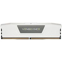Mémoire DDR5 32 Go (2 x 16 Go) 6000 MHz Vengeance de Corsair pour PC (CMK32GX5M2E6000C36W) - Blanc