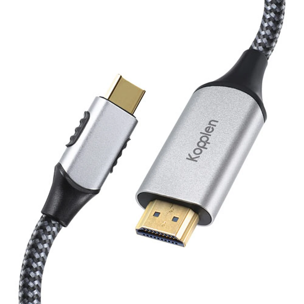 Câble USB-C à HDMI 4K de 1,8 m (6 pi) de Kopplen (CBL-CH02SGR)