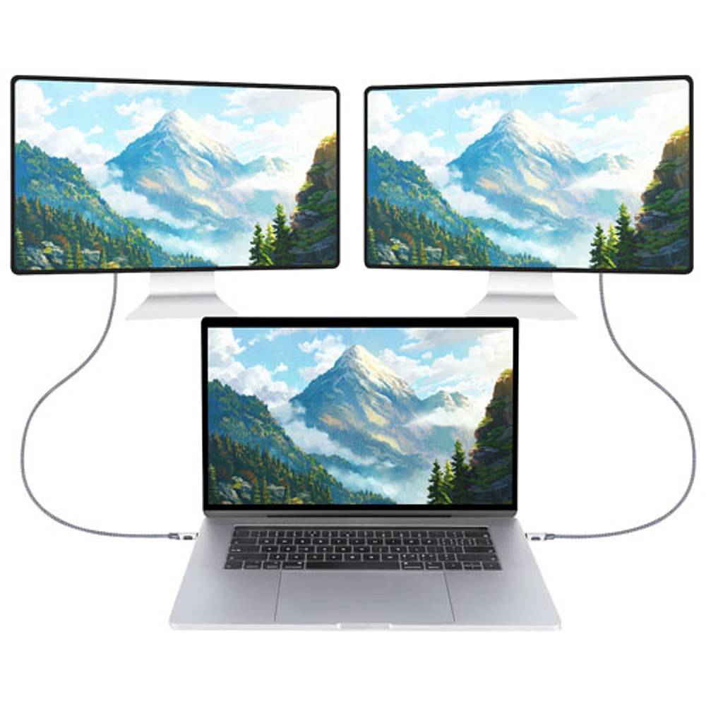 Câble USB-C à HDMI 4K de 1,8 m (6 pi) de Kopplen (CBL-CH02SGR)