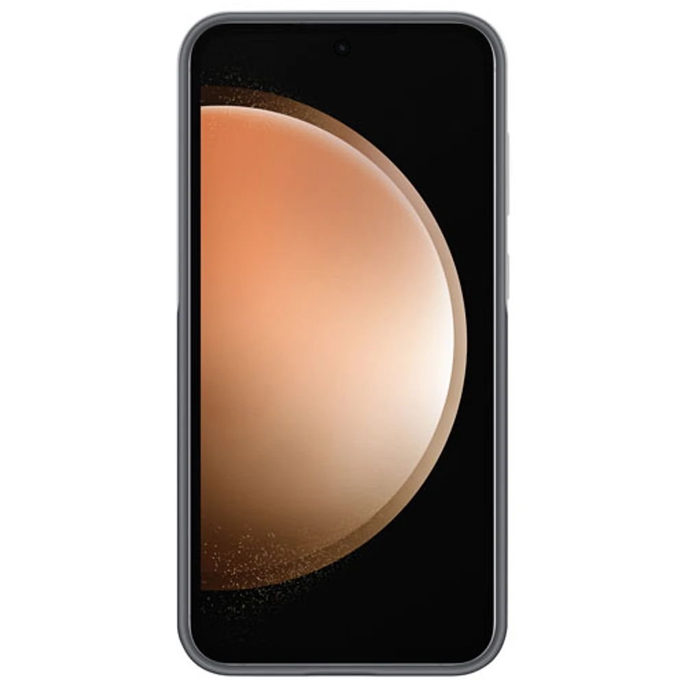 Étui souple ajusté en silicone de Samsung pour Galaxy S23 FE - Blanc