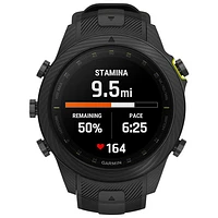 Garmin MARQ Athlete (Gen 2) Carbon Edition 48mm Bluetooth Running Smartwatch - Black