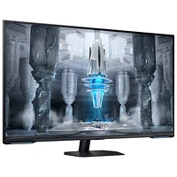 Moniteur de jeu FreeSync DEL VA Ultra HD 4K 144 Hz de 43 po Odyssey Neo G7 de Samsung avec temps de réponse de 1 ms gris à gris (LS43CG702NNXZA) - Noir
