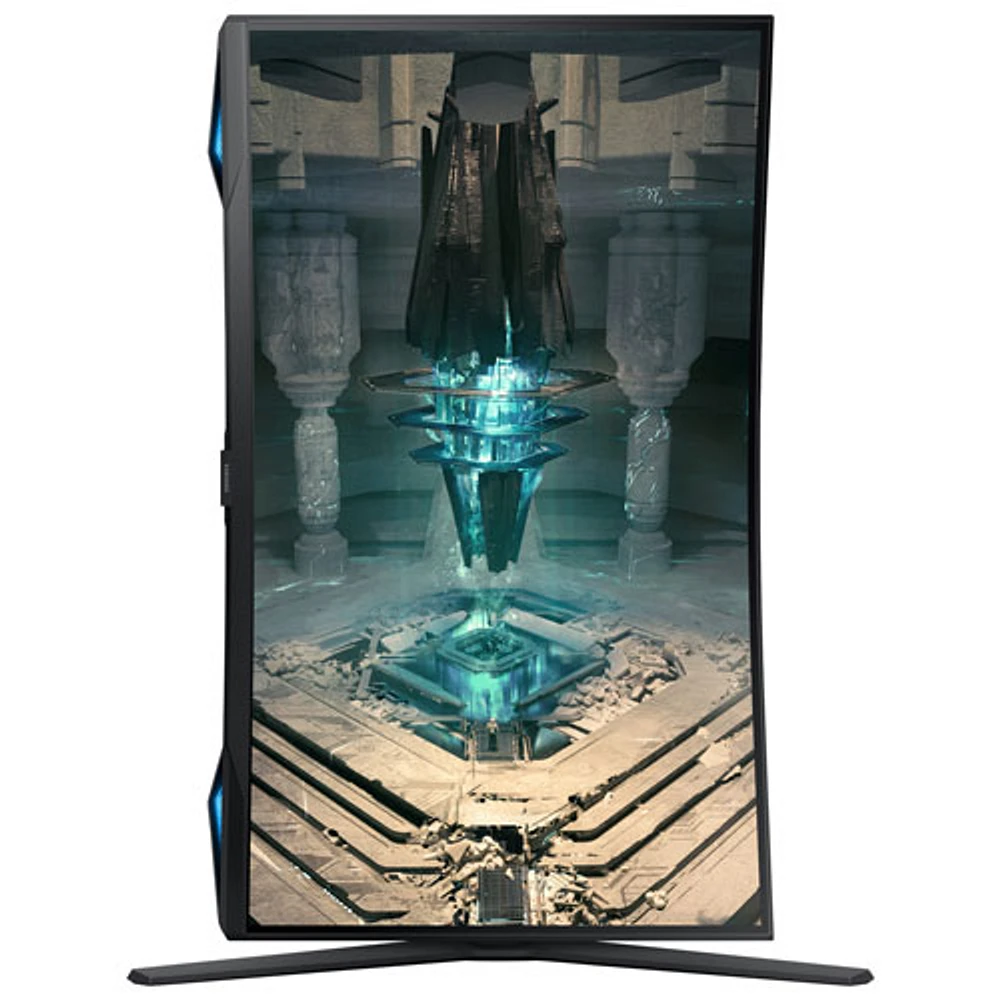 Moniteur de jeu FreeSync DEL incurvé VA QHD 240 Hz 27 po Odyssey G6 de Samsung avec temps de réponse 1 ms gris à gris (LS27BG652ENXGO) - Noir