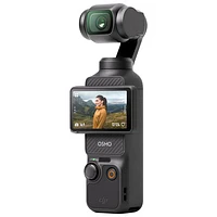 DJI Osmo Pocket 3 3-Axis Stabilized 4K Handheld Camera with Rotatable touchscreen - Black
