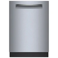 Boîte ouverte - Lave-vaisselle encastrable 24 po 46 dB de Bosch (SHP55CM5N) - Inox - Parfait état