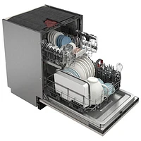 KitchenAid 24" 44dB Built-In Dishwasher w/ Stainless Steel Tub (KDTF324PPA) - Panel Ready