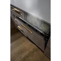 KitchenAid 24" 44dB Built-In Dishwasher w/ Stainless Steel Tub (KDTF324PPA) - Panel Ready