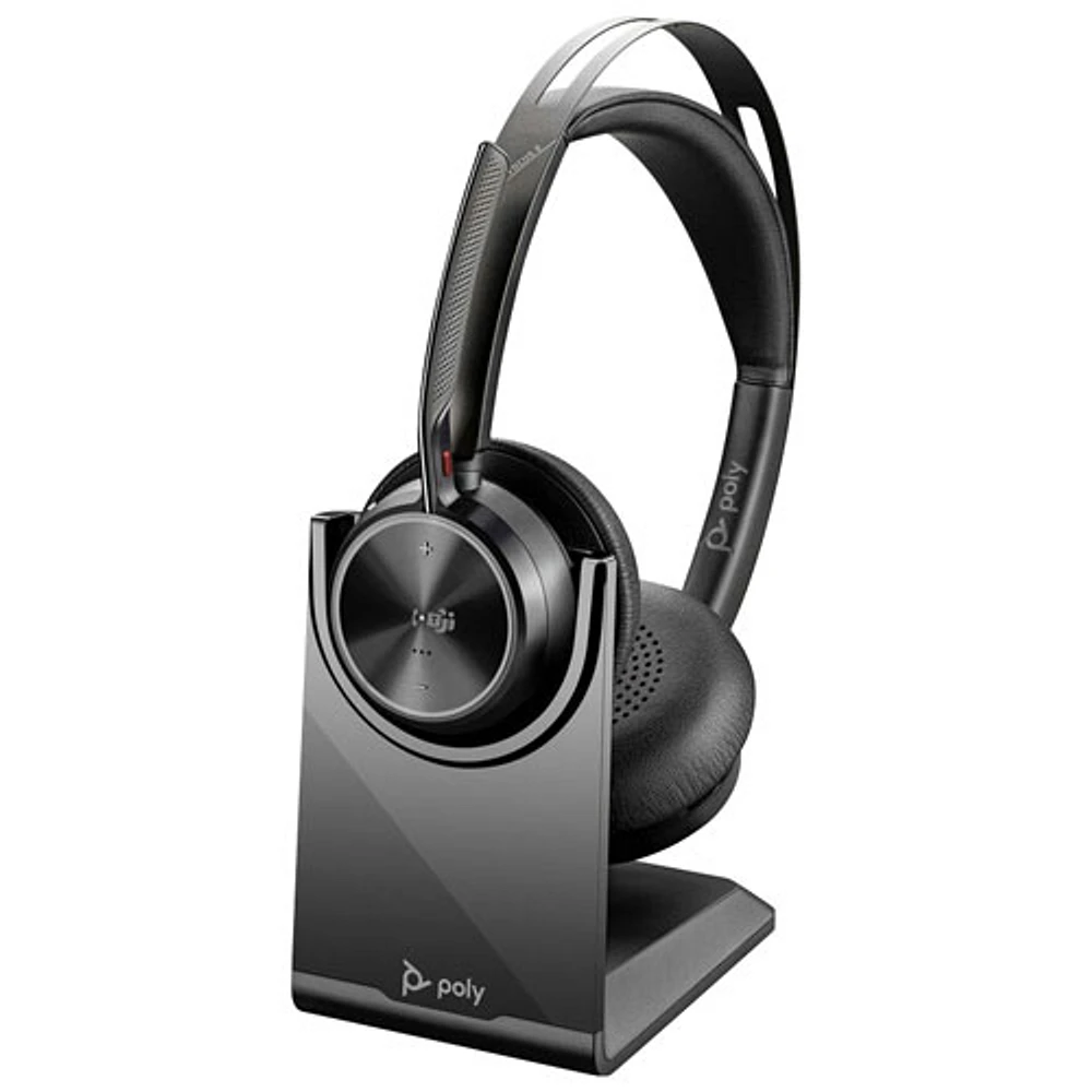 HP Poly Voyager Focus 2 Wireless Headset - Black