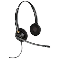 Hp Poly EncorePro 520 On-Ear Noise Cancelling Wired Headset - Black