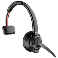 Casque d'écoute 100 % sans fil à suppression du bruit Poly Savi 8210-M de HP - Noir