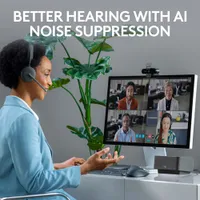 Logitech Zone 950 Wireless Headset with Microphone - Graphite