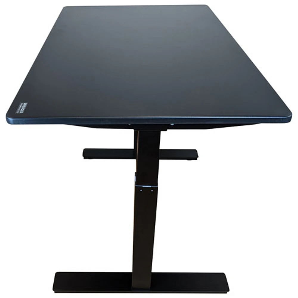 Bureau assis/debout électrique à hauteur ajustable de 60 po Rise Up d'Uncaged Ergonomics - Noir