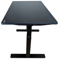 Bureau assis/debout électrique à hauteur ajustable de 60 po Rise Up d'Uncaged Ergonomics - Noir