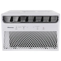 Climatiseur de fenêtre intelligent 4-en-1 avec Wi-Fi de Hisense - 10 000 BTU - Blanc