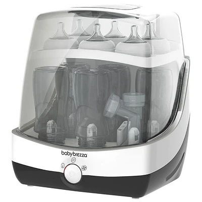 Stérilisateur sécheur ultrarapide de Baby Brezza - Blanc/Noir